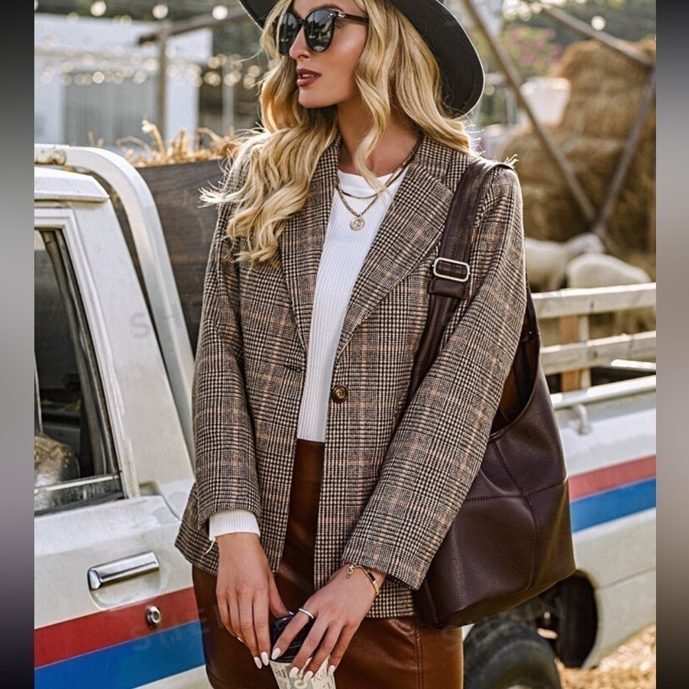 Brown Blazer